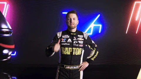 William Byron Thumbs Up GIF