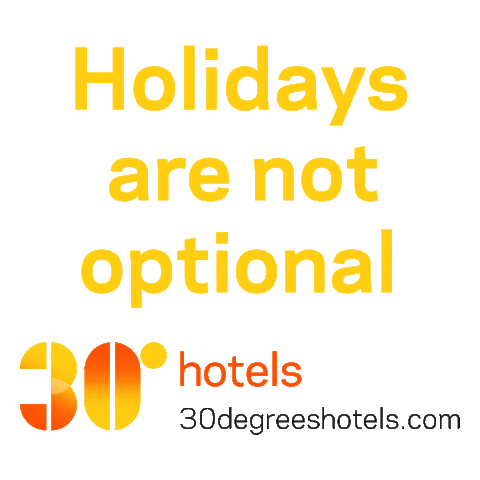 30Degreeshotels Sticker by 30º Hotels