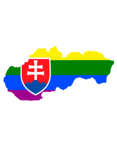Slovak Republic Flag Sticker by IVANA TATTOO ART
