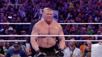 Brock Lesnar Win GIF by WWE
