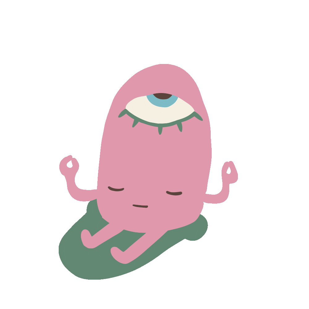 Calm Sticker