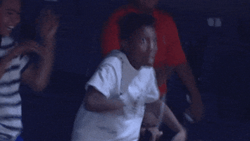 excited too much GIF by NBA