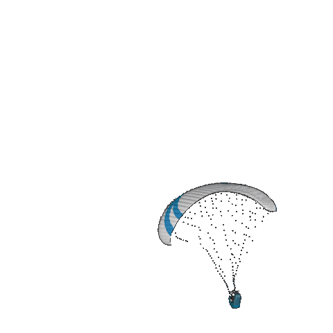 Fly Paragliding Sticker by SUPAIR