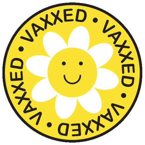 Daisy Vaccine Sticker