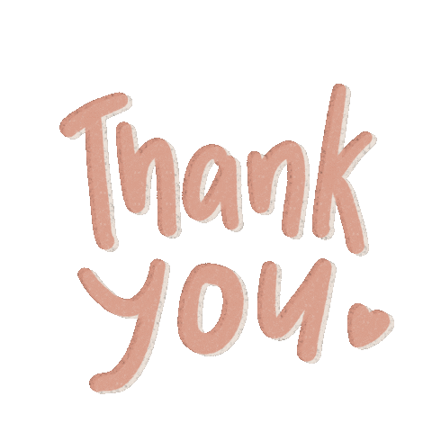Thank You Sticker
