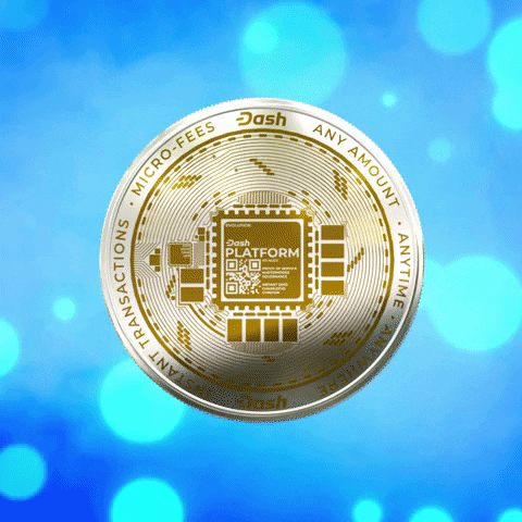 Gold Crypto GIF by Dash Digital Cash