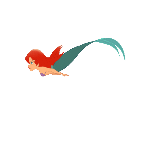 The Little Mermaid Animation Sticker by Gods'School / The Olympian gods