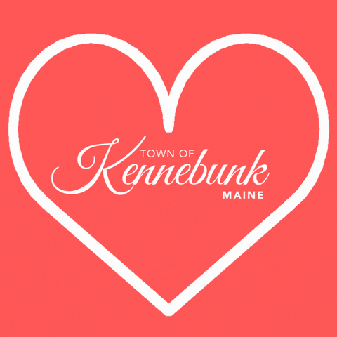 townofkennebunk love heart valentines day maine GIF