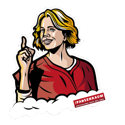 Pausenraum Sticker by DRACO