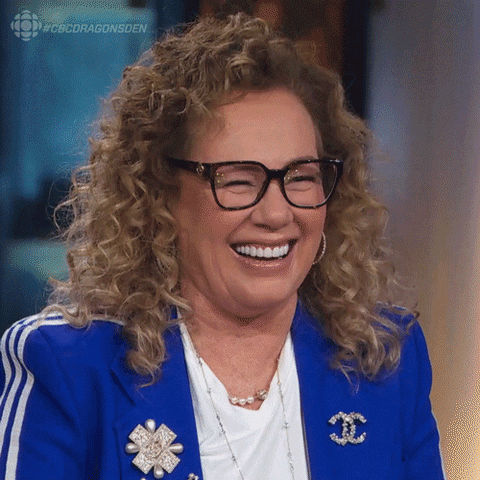 Arlene Dickinson Laugh GIF by CBC
