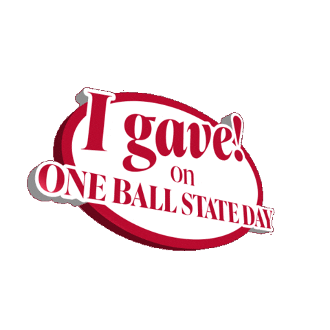 Cardinals Ballstate Sticker by Ball State University