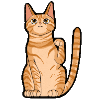 Gattone Sticker by Stefano Cavada