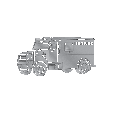 Brinks Sticker by Brink's Money