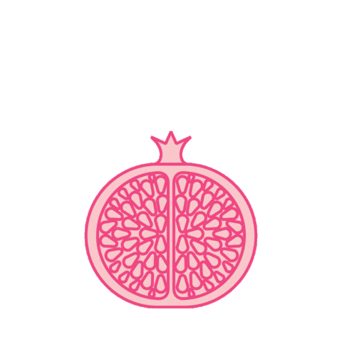 Pink Fruit Sticker by Mataroa Gin