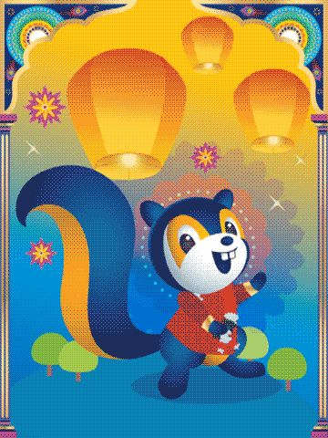 Diwali Posbbank GIF by DBS Bank Ltd