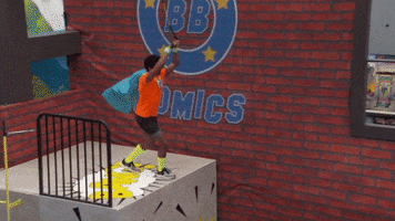 Competition Zipline GIF by Big Brother