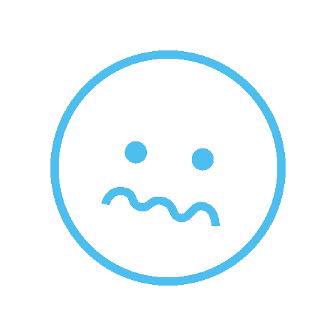 Frustrated Sad Face Sticker by yeetNetzwerk