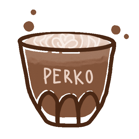 Coffee Cafe Sticker by Perkocafe