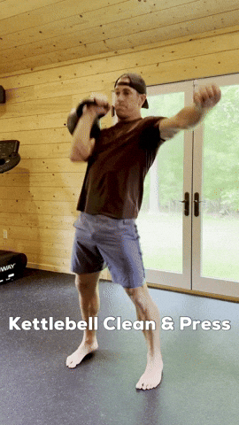 Kettlebell Workout GIF