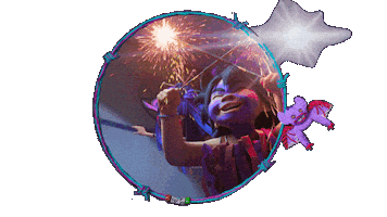 Flying Best Friends Sticker by Forgotten Island