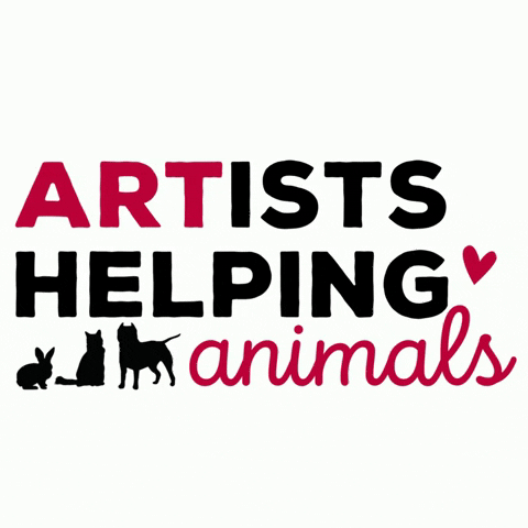 Artists Helping Animals GIF by HeARTs Speak