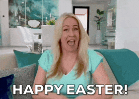 Happy Easter Sunday GIF by Vikki Downey