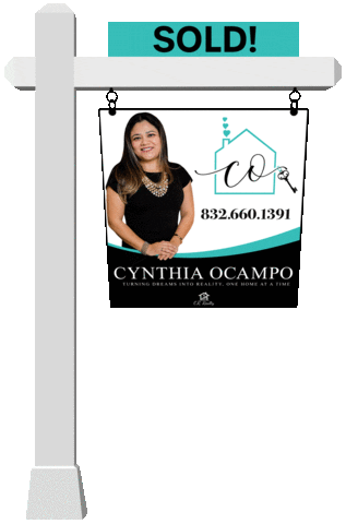 C.R.Realty Agent Cynthia Ocampo Sticker