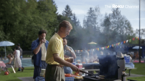 Bbq Barbecue GIF by The Roku Channel