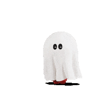 3D Ghost Sticker by belairdirect