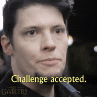 Challenge Accepted Cass GIF by zoefannet