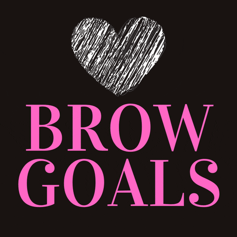 TheLondonBrowCompany love eyebrows brow lamination brow goals GIF
