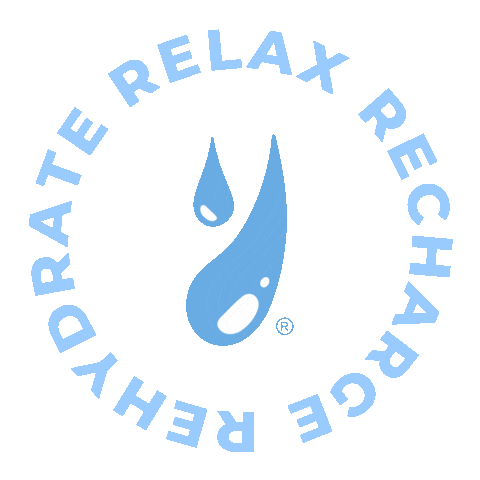Relax Recharge Sticker by Hydrate IV Bar