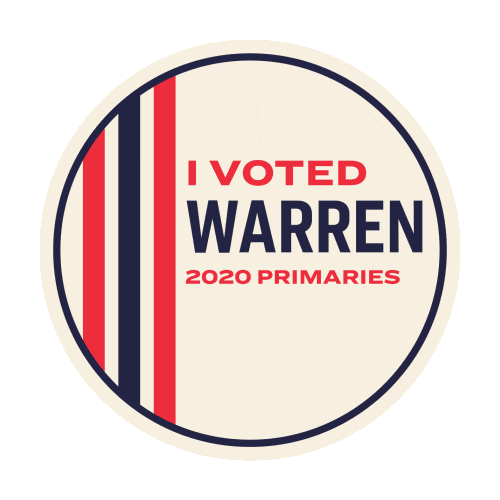 Election 2020 Vote Sticker by Elizabeth Warren