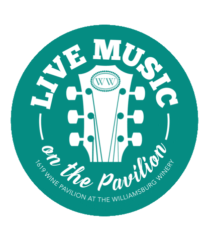 Live Music Sticker by Williamsburg Winery