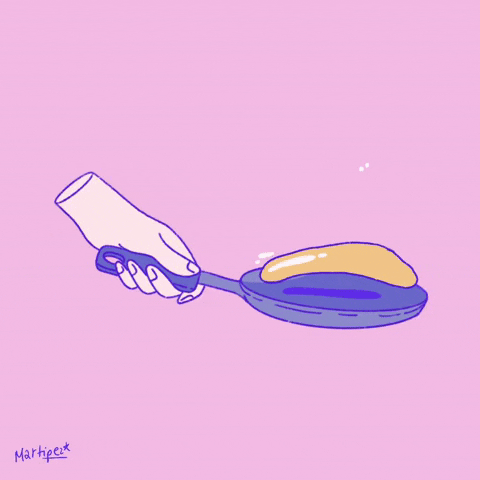 martipez cooking omelette GIF