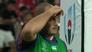 Sweating Warm Up GIF by Rugby World Cup