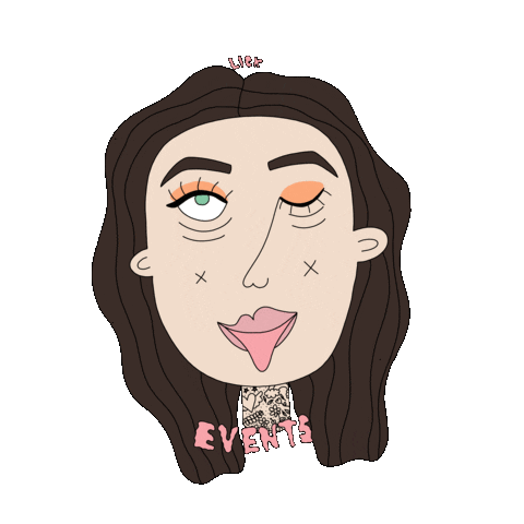 LICK EVENTS Sticker