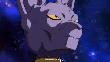 Super Dragon Ball Heroes Lord Beerus GIF