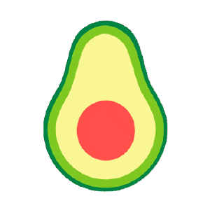 Avocado Approved Sticker by avocadosocial