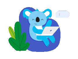 Work Koala Sticker by WaverleySoftware