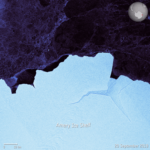 Earth Explorer Antarctica GIF by European Space Agency - ESA