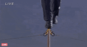 Nik Wallenda Highwire GIF by Volcano Live! with Nik Wallenda