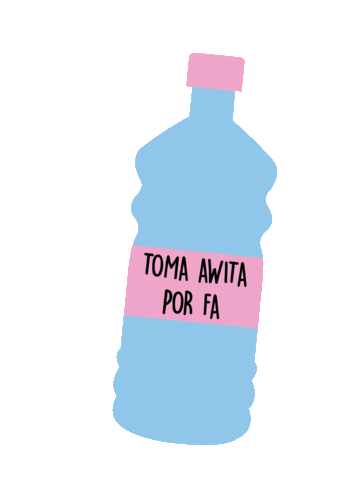Water Agua Sticker