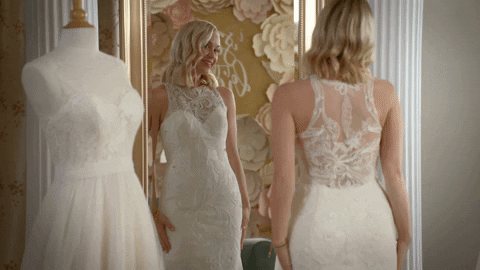 Wedding Dress Love GIF by Hallmark Channel - Find & Share on GIPHY