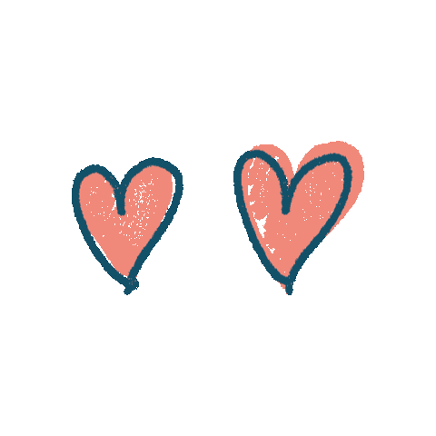 Heart Love Sticker by CHOOCHOO-ca-CHEW