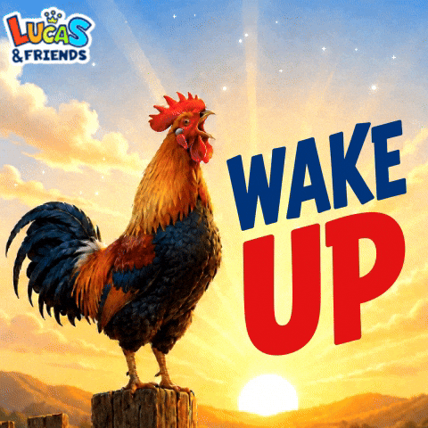 Good Morning GIF by Lucas and Friends by RV AppStudios