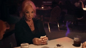 excited card game GIF by Tanya Tucker