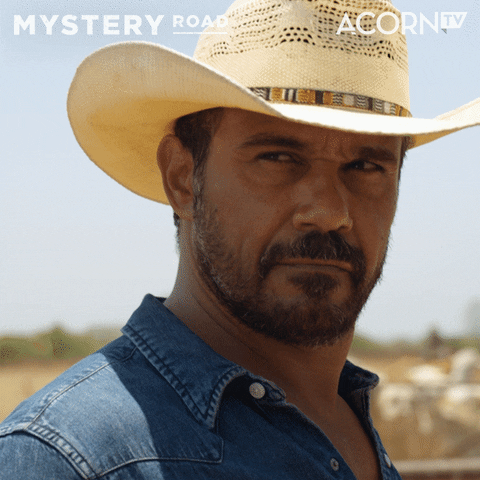 Mystery Road Reaction GIF by Acorn TV