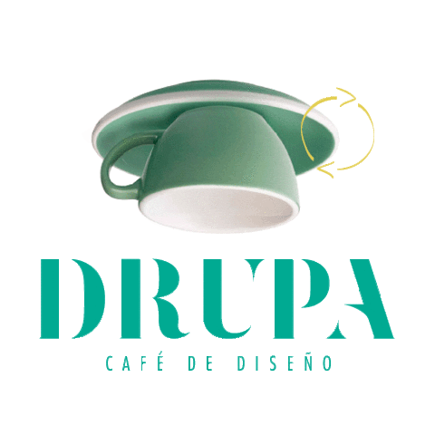 Drupa Café de Diseño Sticker