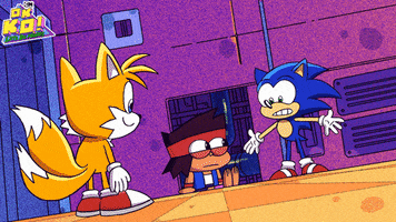 Sonic The Hedgehog Ok Ko Lets Be Heroes GIF by Cartoon Network